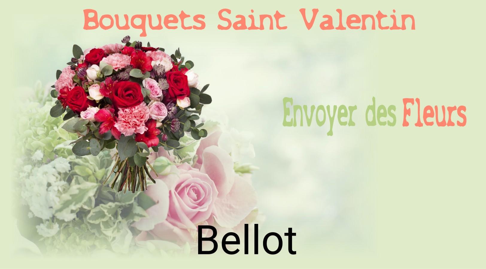 Roses de Saint-Valentin livrées à Bellot